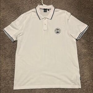 Boss White Polo Shirt